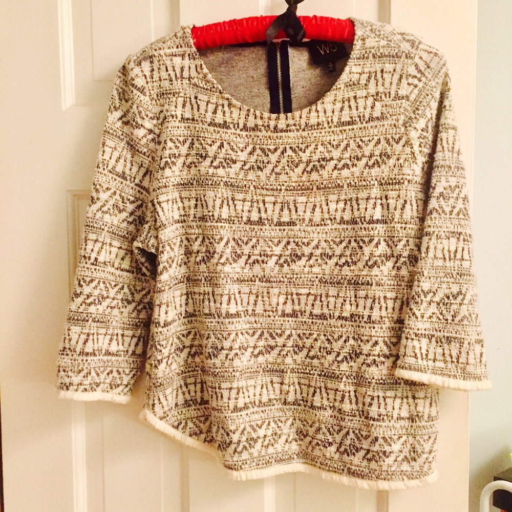 W5 Sweater 3/4 Sleeves